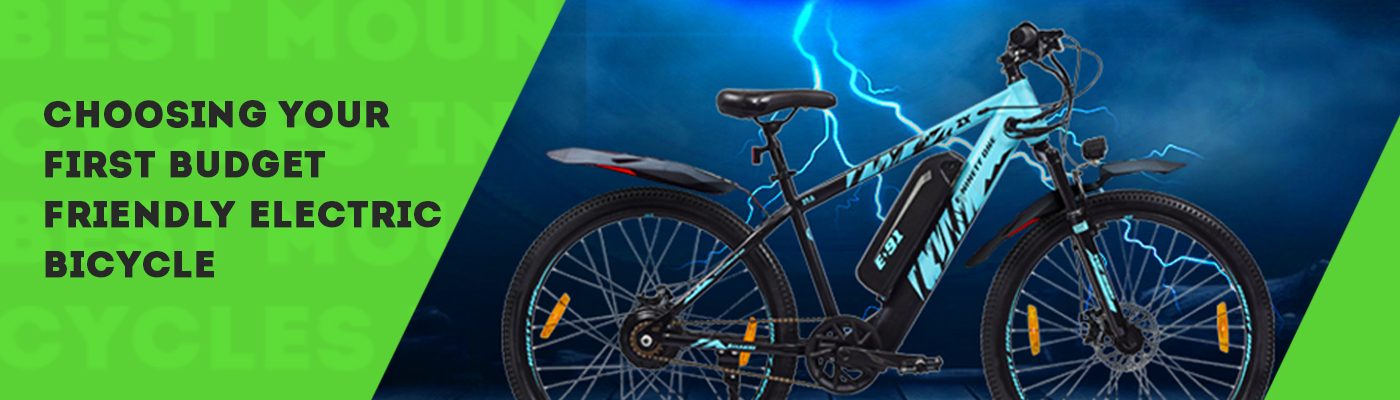 Choosing your first budget friendly electric bicycle